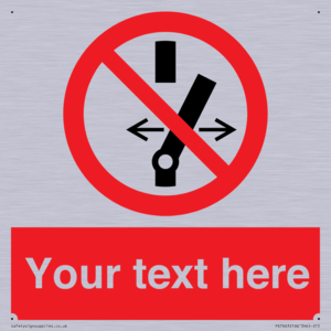 Custom prohibition Do not alter the state of the switch